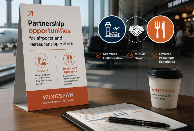 On-demand airport delivery partnership